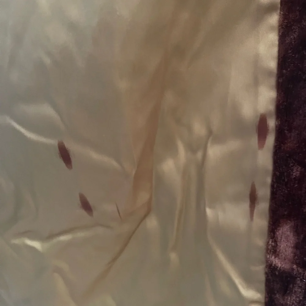 Vintage 70's Crushed Velvet Unisex Mod Midi Coat by Vibes, Campus, Size 42 - Picture 13 of 13